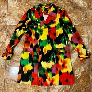 Attention Women’s Colorful Trench Coat